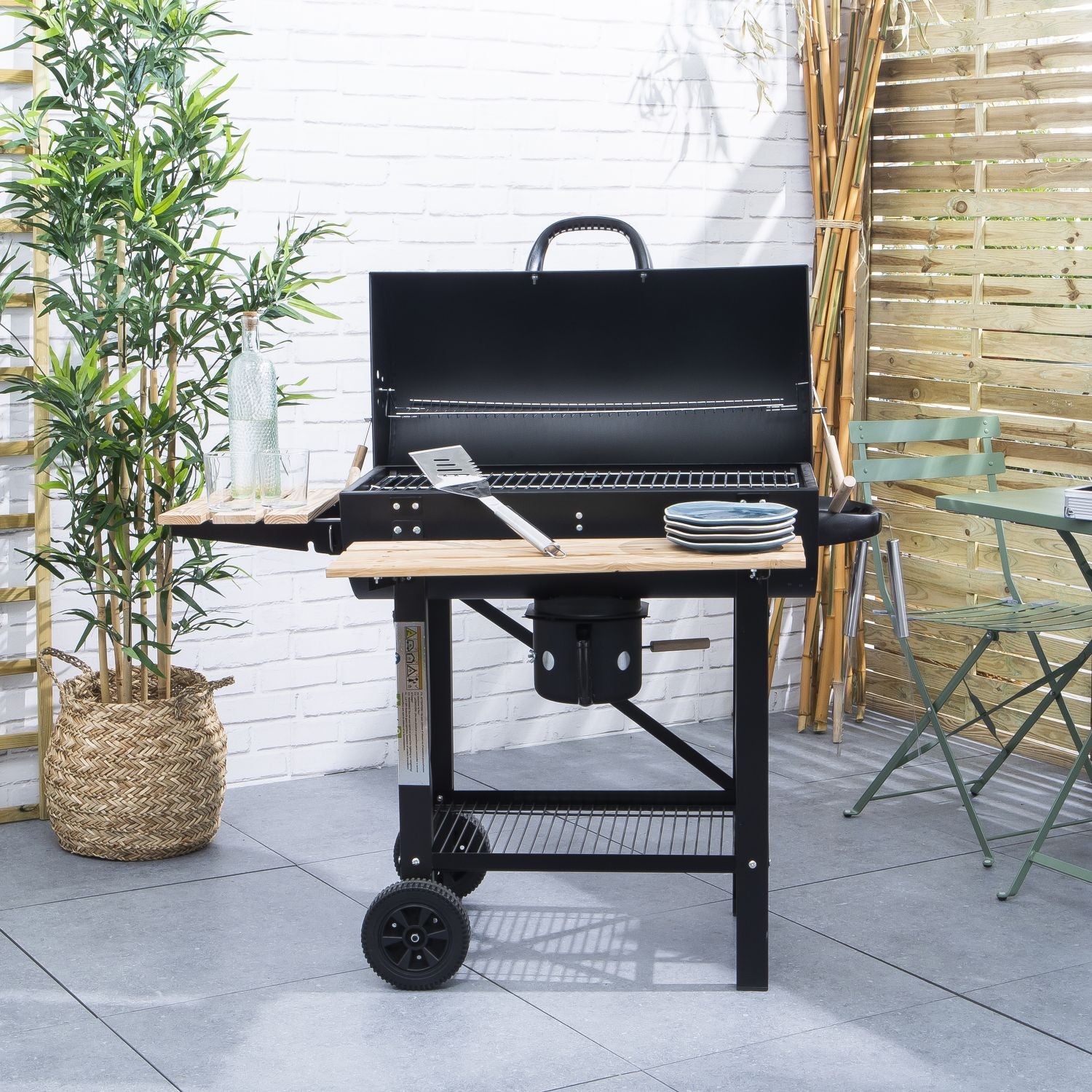 sweeek - Houtskoolbarbecue en smoker