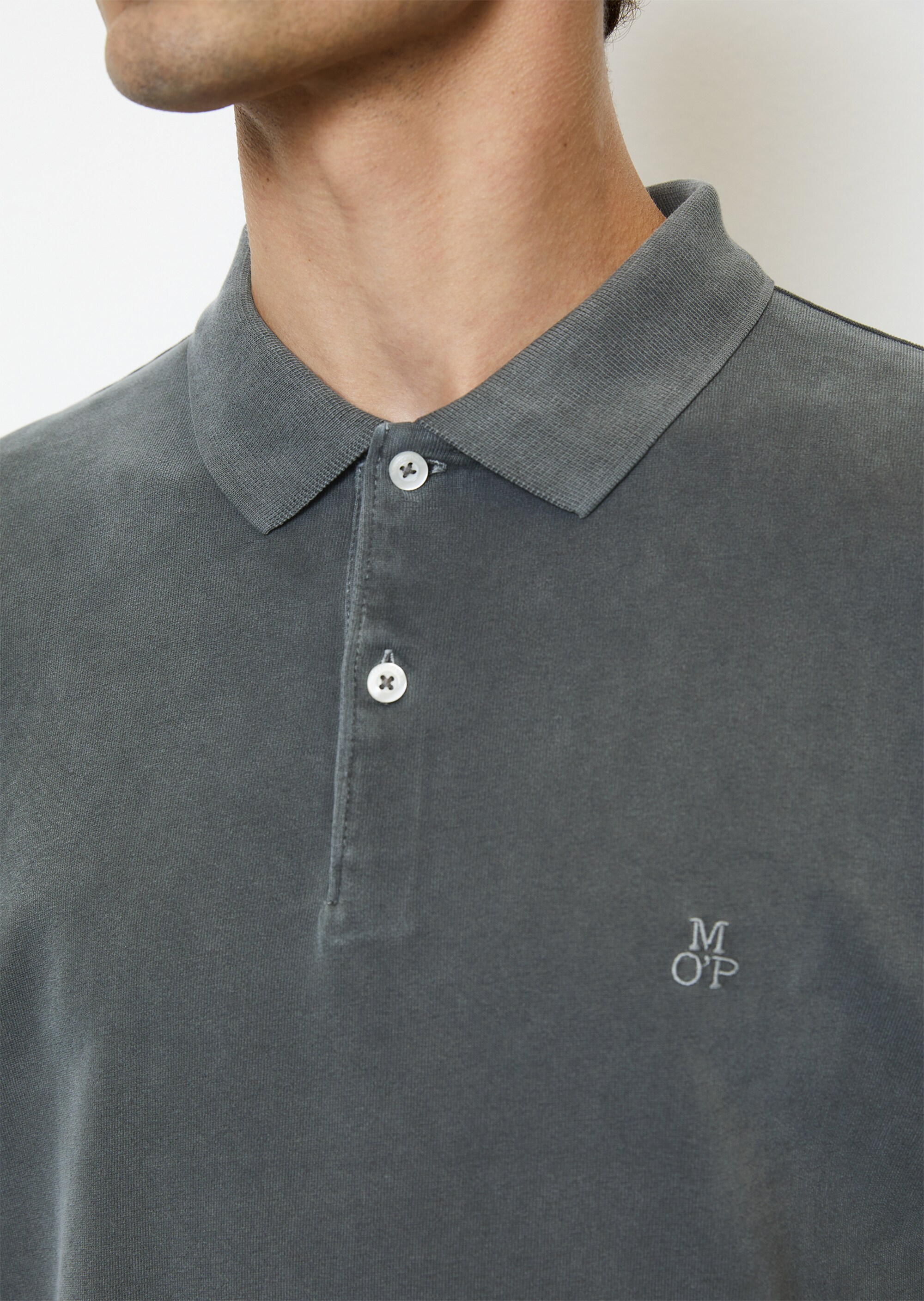 Poloshirt Jersey regular in schwerer Soft-Touch-Jersey-Qualität