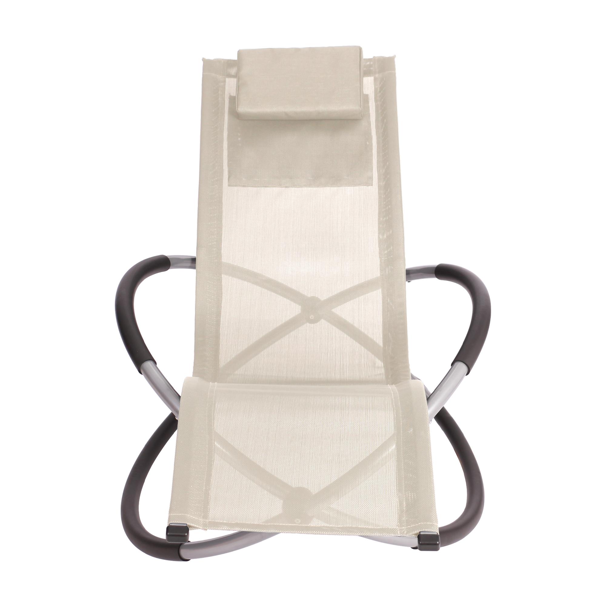 Sonnenliege Schaukelstuhl SAMANA beige