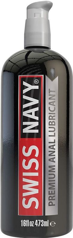Swiss Navy Premium - Anaal Glijmiddel op Siliconenbasis - 473 ml