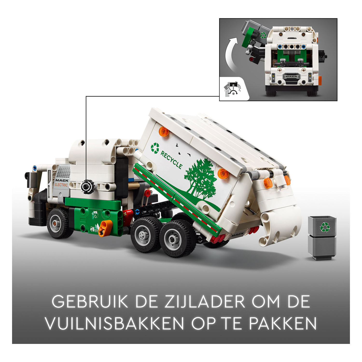 LEGO Technic 42167 Mack Lr Electric Vuilniswagen