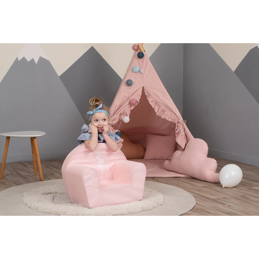 knorr toys® Kindersessel Fairy pink rosa