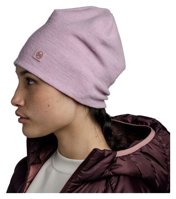Bonnet Unisexe Buff Laine Merinos Rose