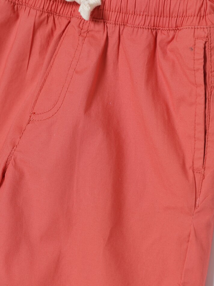 Calções de praia elásticos - Vermelho claro