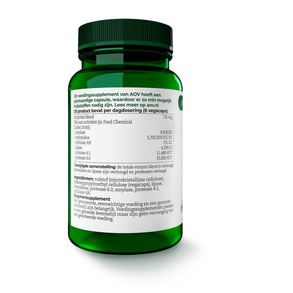 AOV 1129 Plant-enzym60 vegacapsules