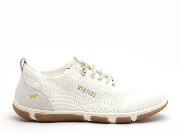 Mustang basses femme 1488303 blanc