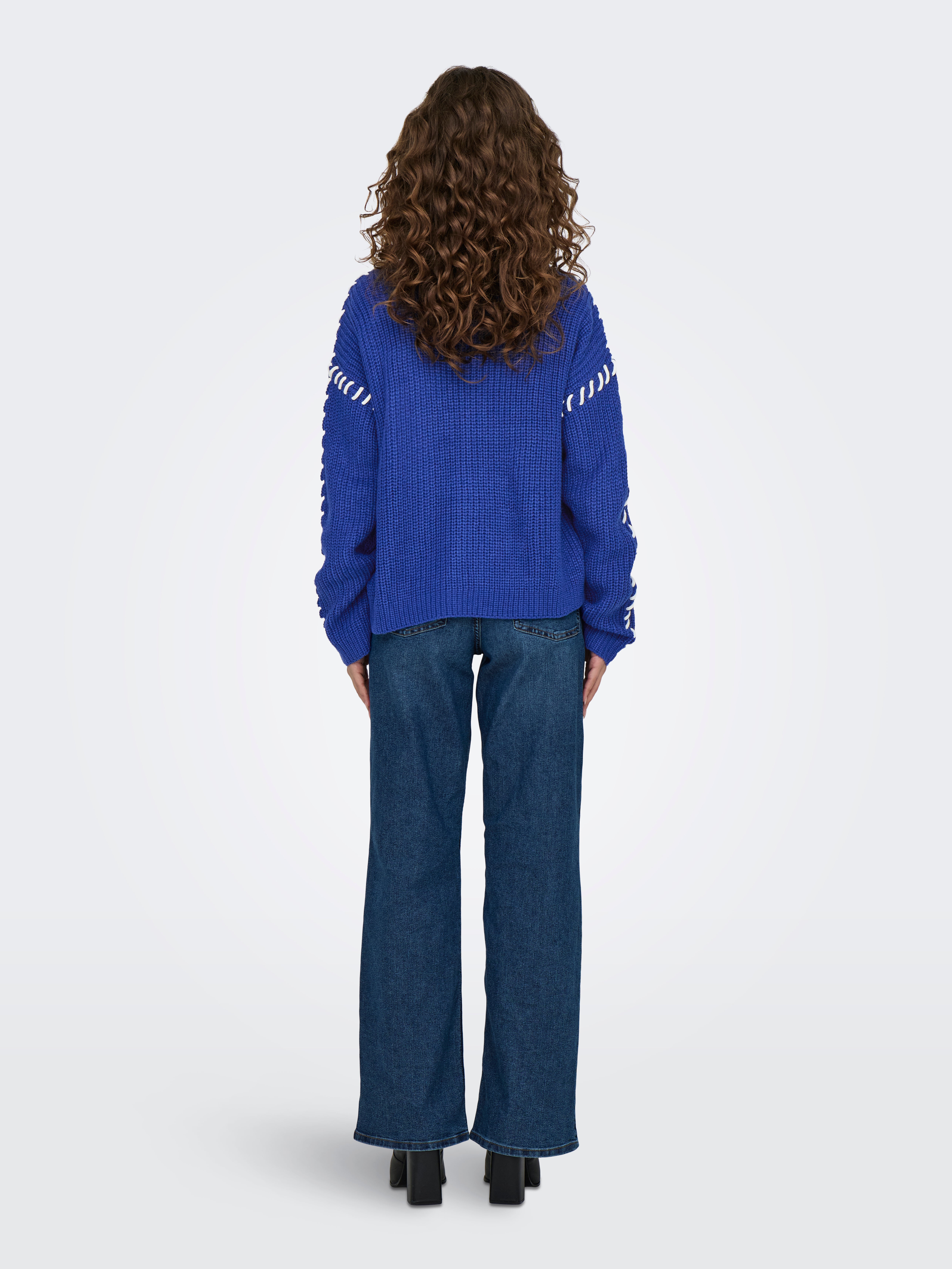 JDYROSELLA Strickpullover Sodalite Blue