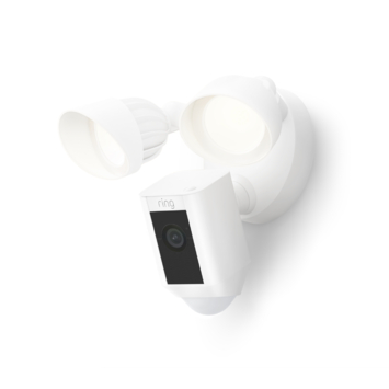 Ring Floodlight Camera Wired Plus Zwart