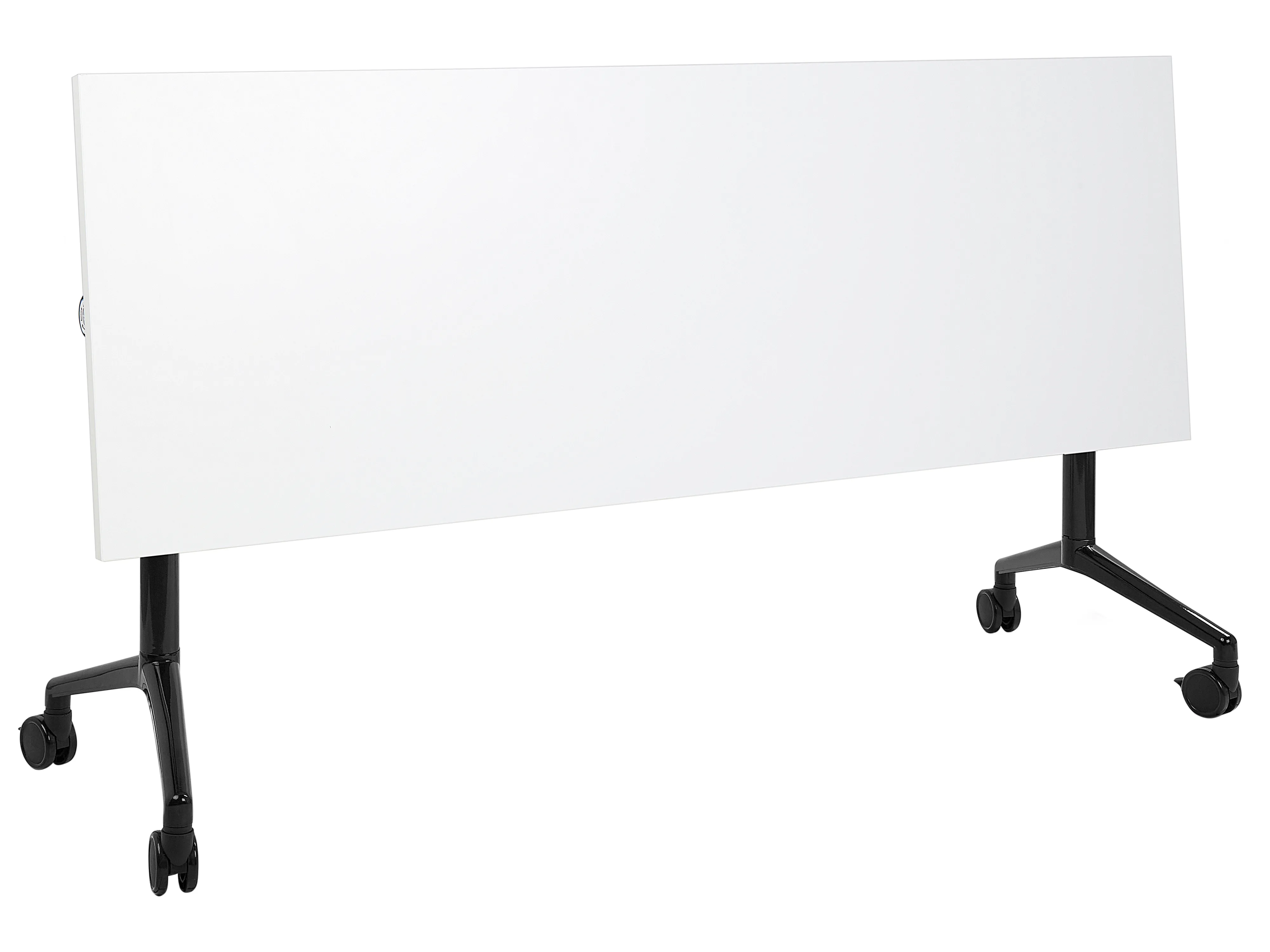 Inklapbaar bureau CAVI Wit 180 cm 60 cm met wielen