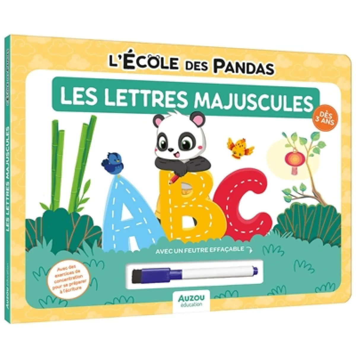 L'école des pandas : les lettres majuscules