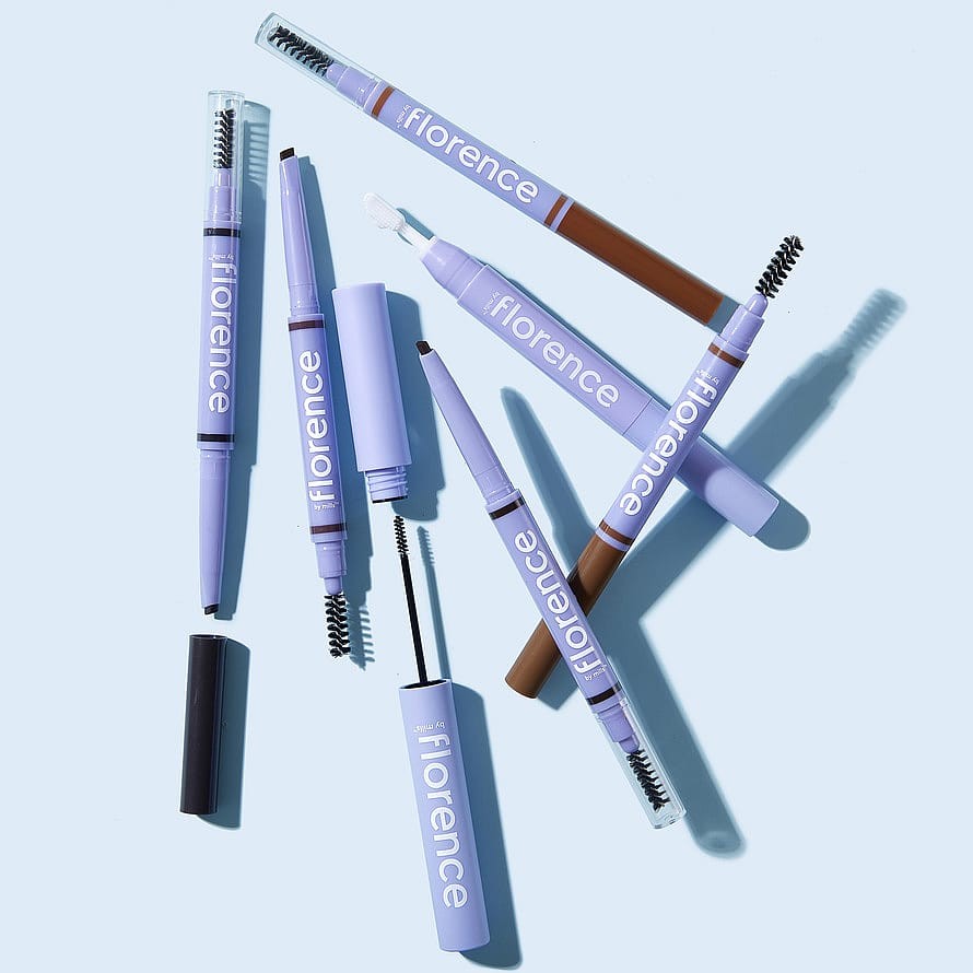 Florence by Mills - Tint N Tame Eyebrow Pencil With Spoolie Light brown