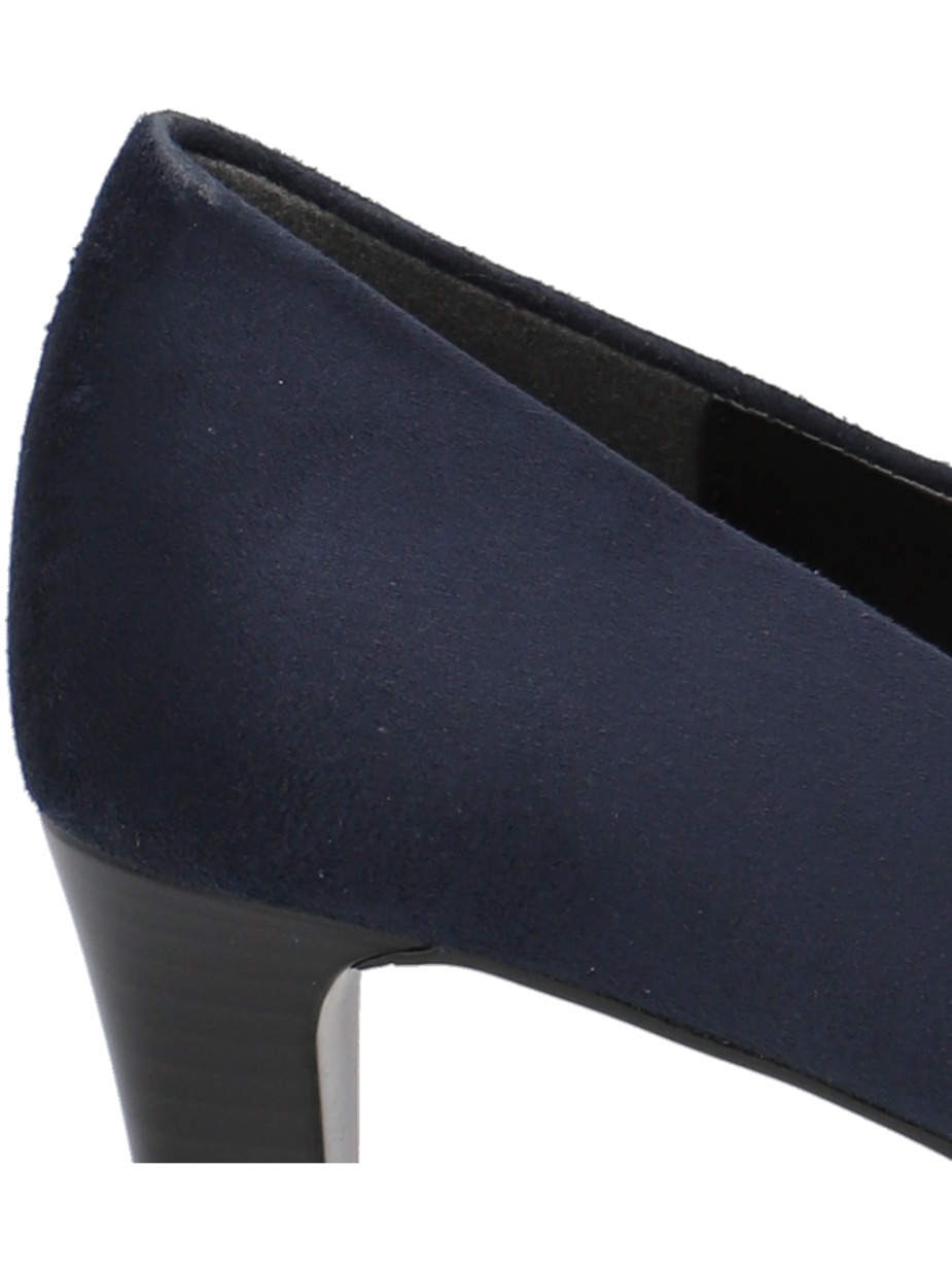 Veloursleder Pumps