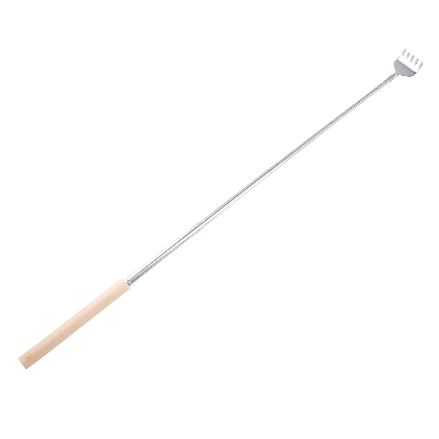 Rückenkratzer mit Holzgriff, braun. 17 - 53 cm