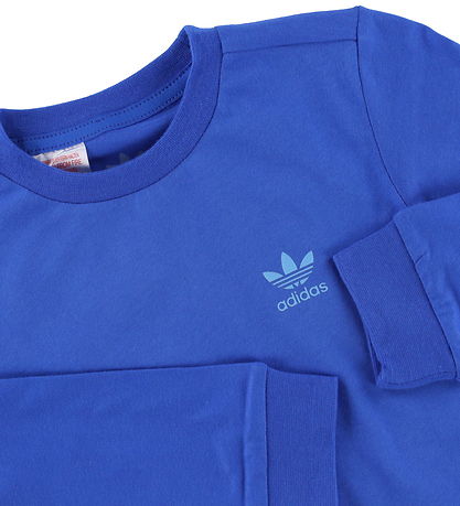 adidas Originals Bluse - Longsleeve - Blå