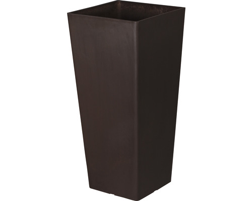 Plantenvaas Lafiora Liam LxB 40 x 40 cm H 80 cm bruin