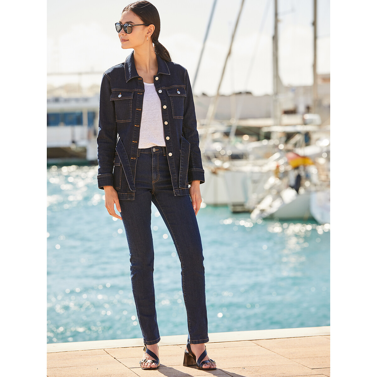 ANNE WEYBURN<br>Calças Bootcut