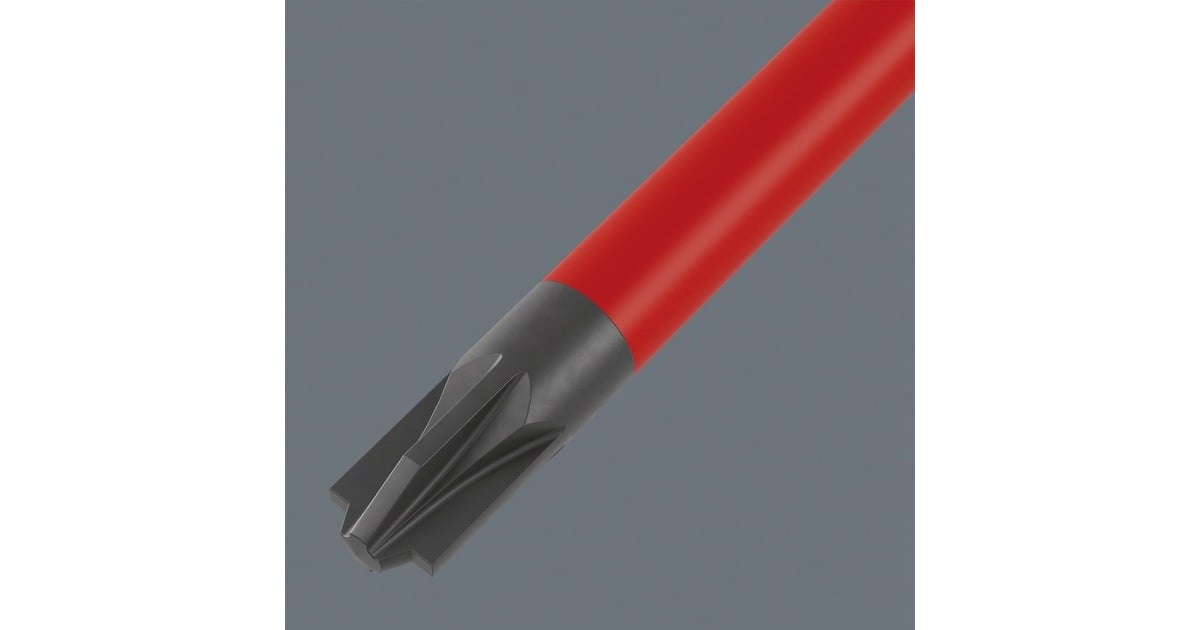 WeraKraftform Kompakt VDE 16 Torque extra slim 1 Tool Finder schroevendraaier  (Rood/geel, 16‑delig)