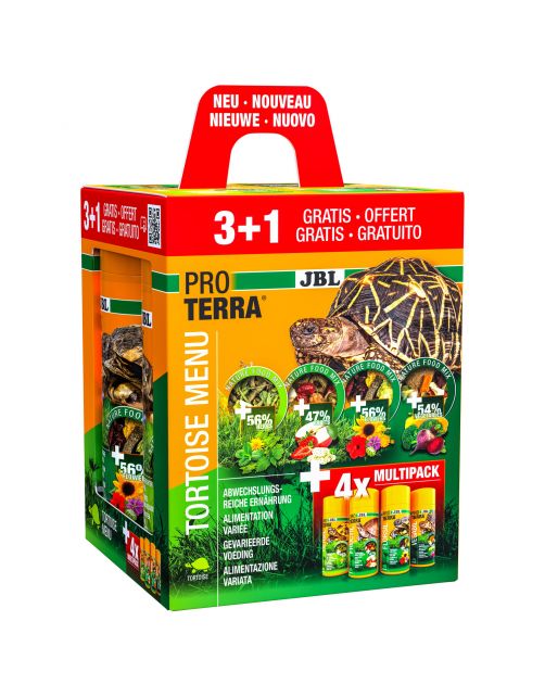 Jbl Proterra Tortoise Menu - Voer - 250 ml 3+1