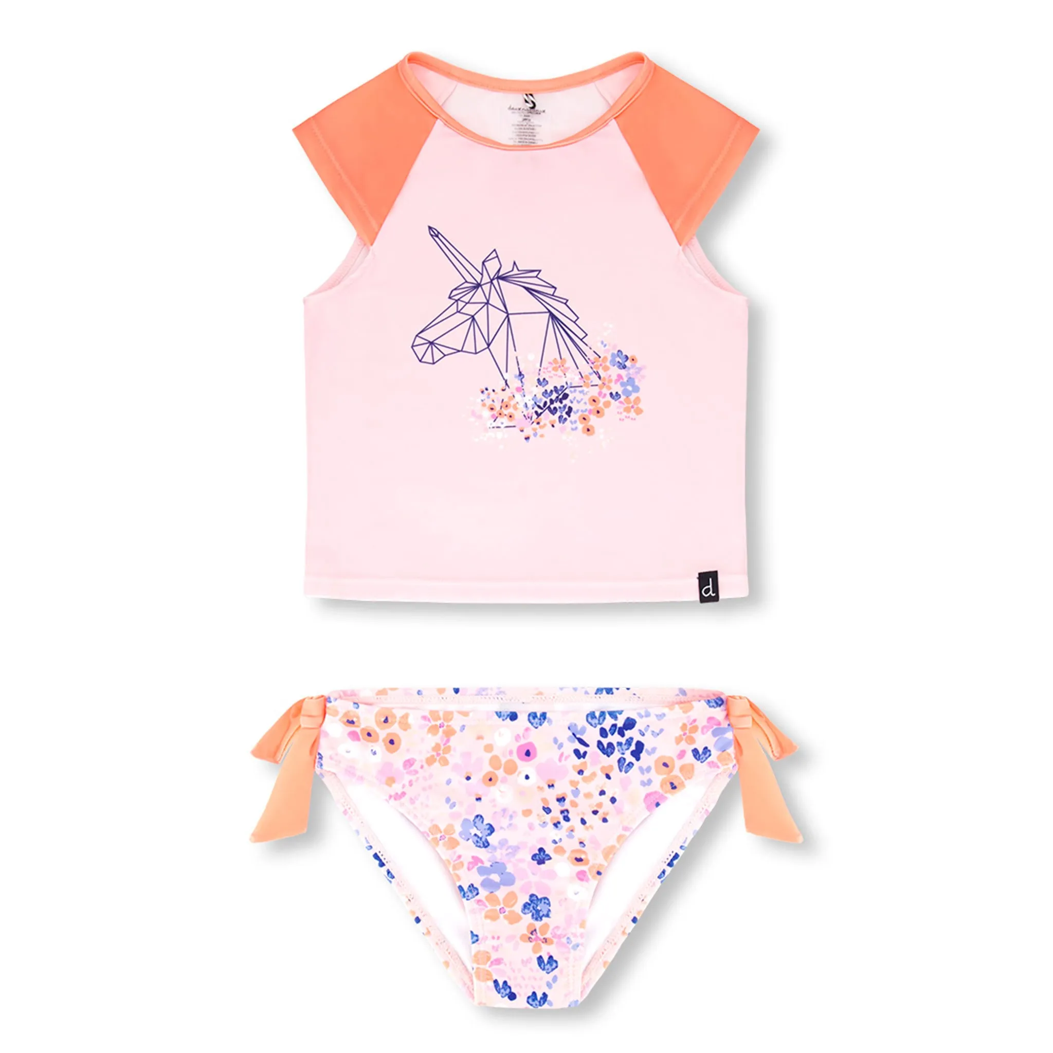 Deux par Deux Maillot UV 2 Pièces Champs 7-12ans