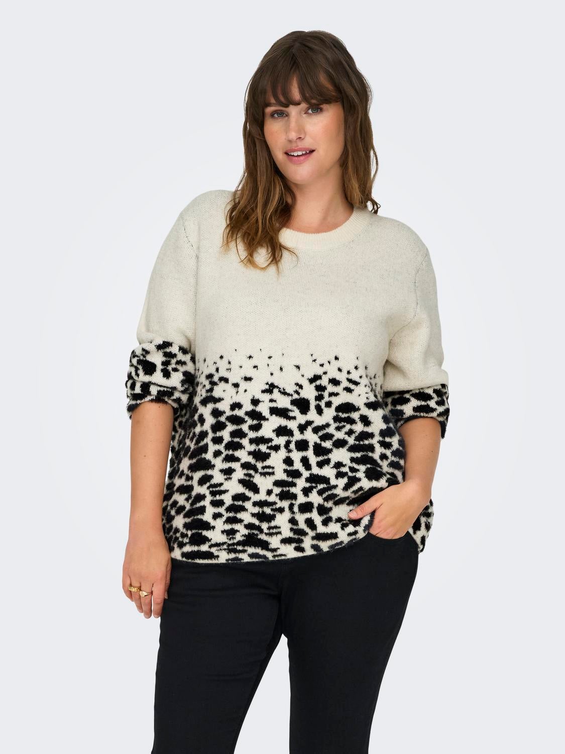 CARANNI Strickpullover Birch