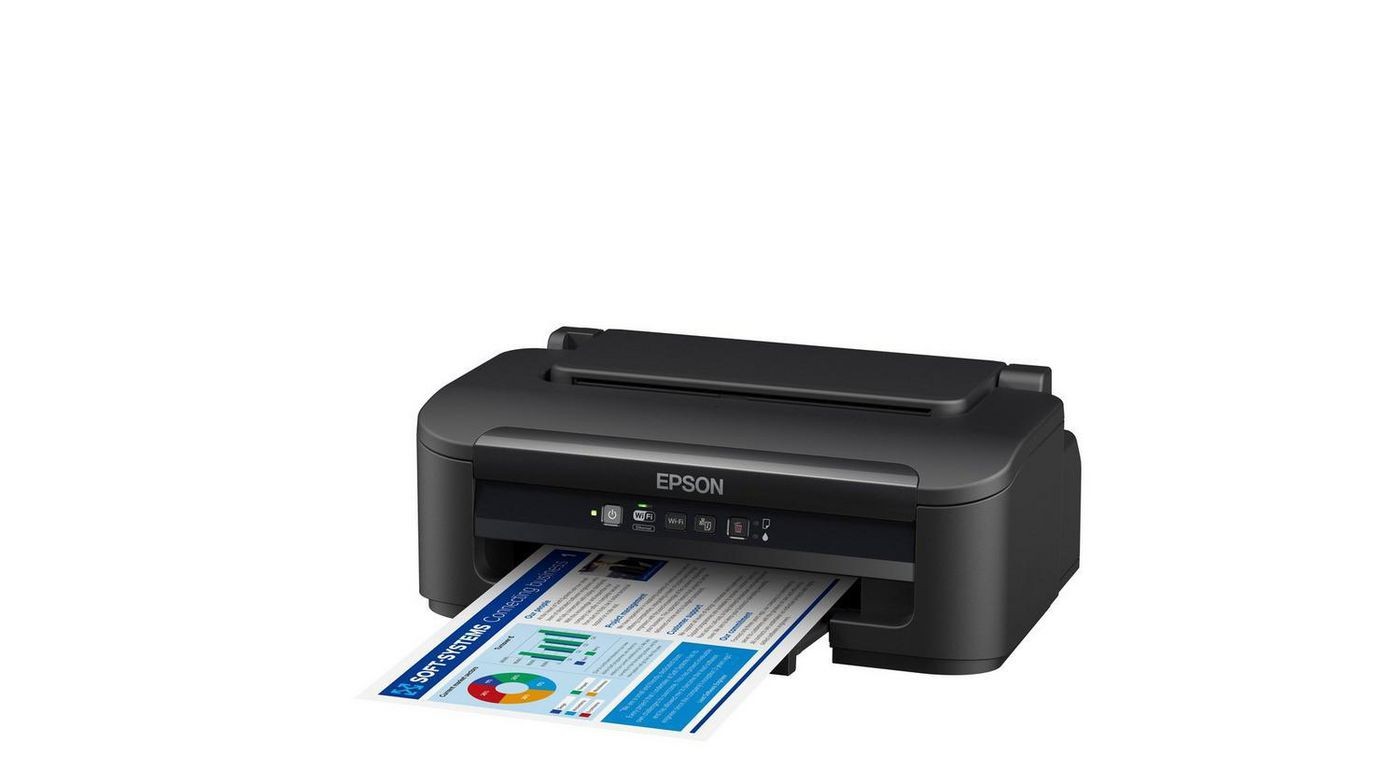 Epson - Workforce Wf-2110W Inkjet Printer Colour 5760 X 1440 Dpi A4 Wi-Fi