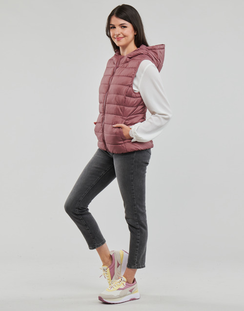 Only - ONLNEWTAHOE HOOD WAISTCOAT OTW - Violet