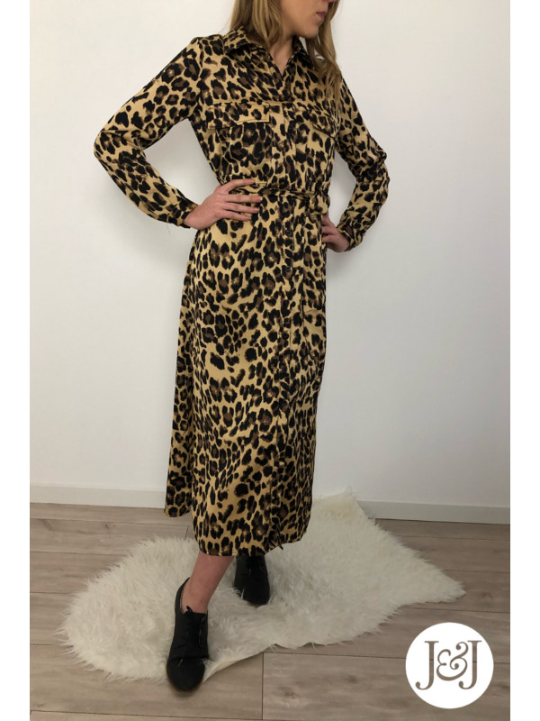 Robe chemise Léopard 'Mexico'