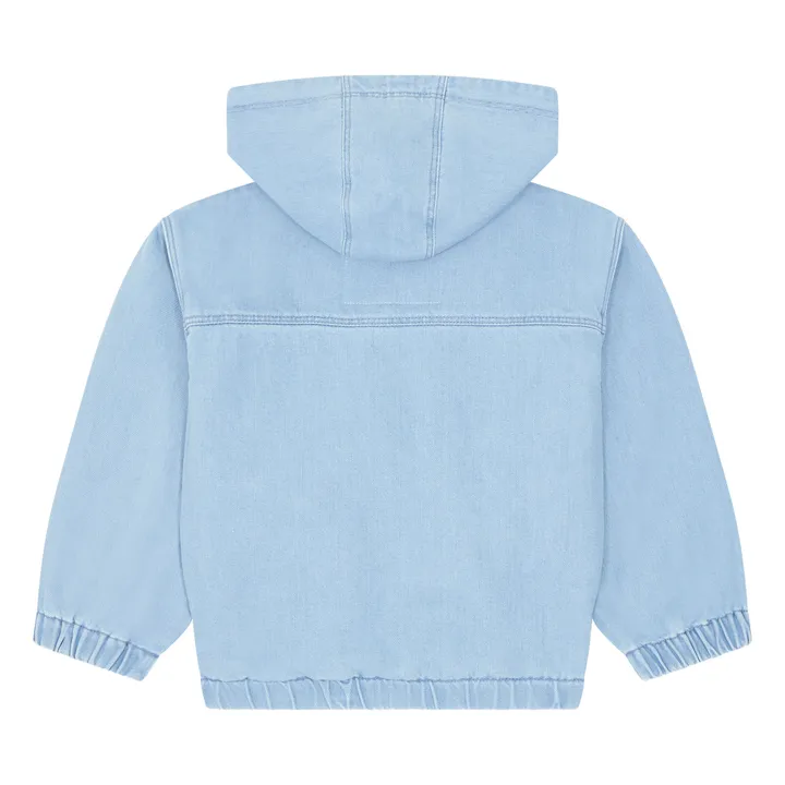 Hundred Pieces Veste Zippée En Jean | Bleu pâle