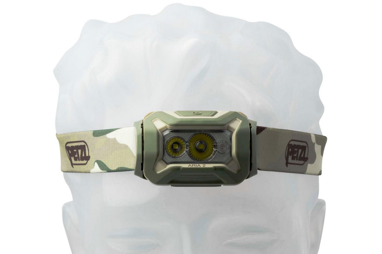 Petzl Aria 2, camo E070BA01, hoofdlamp