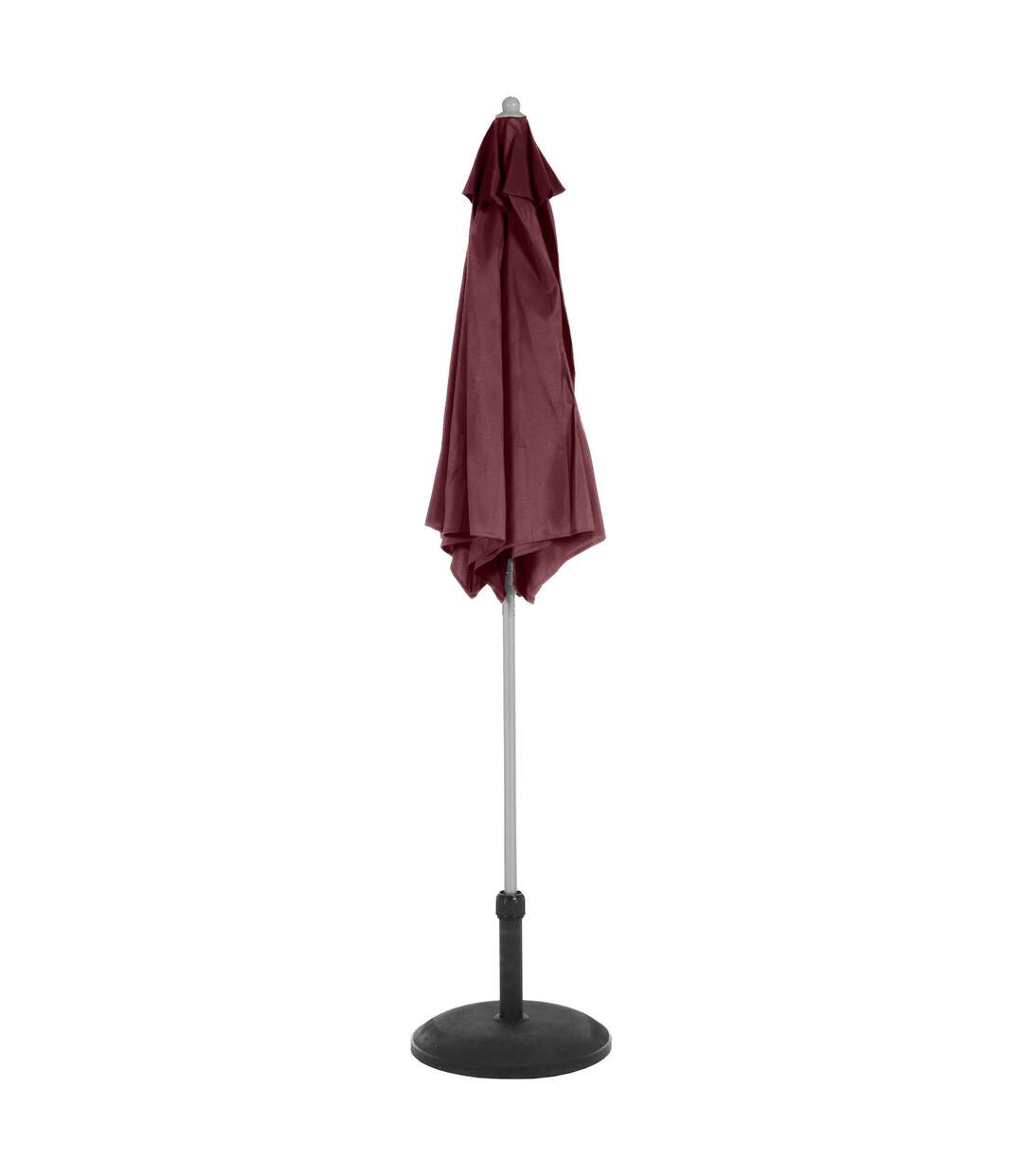 Parasol droit rond Anzio - Diam. 230 cm - Bordeaux