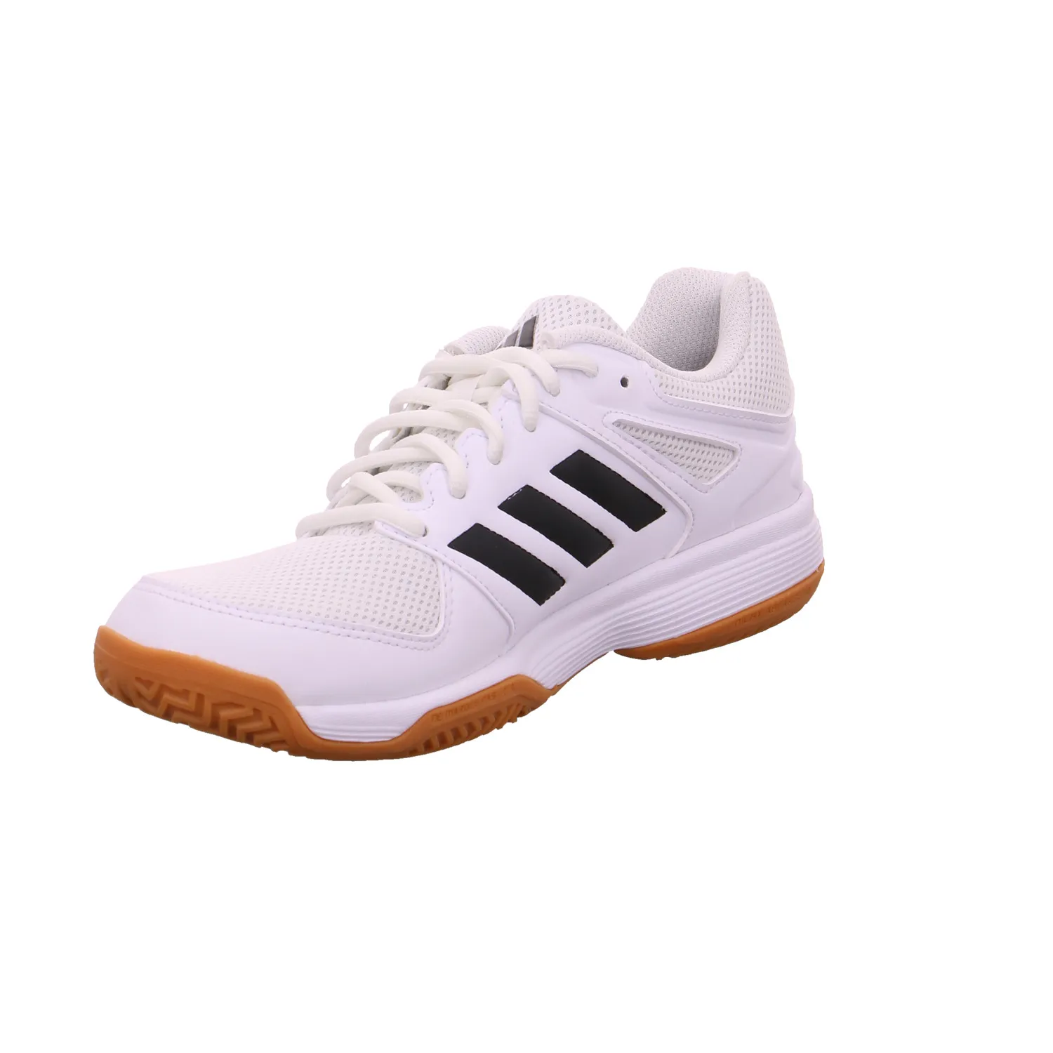 ADIDAS Indoor Freizeitschuh Weiss Lederimitat