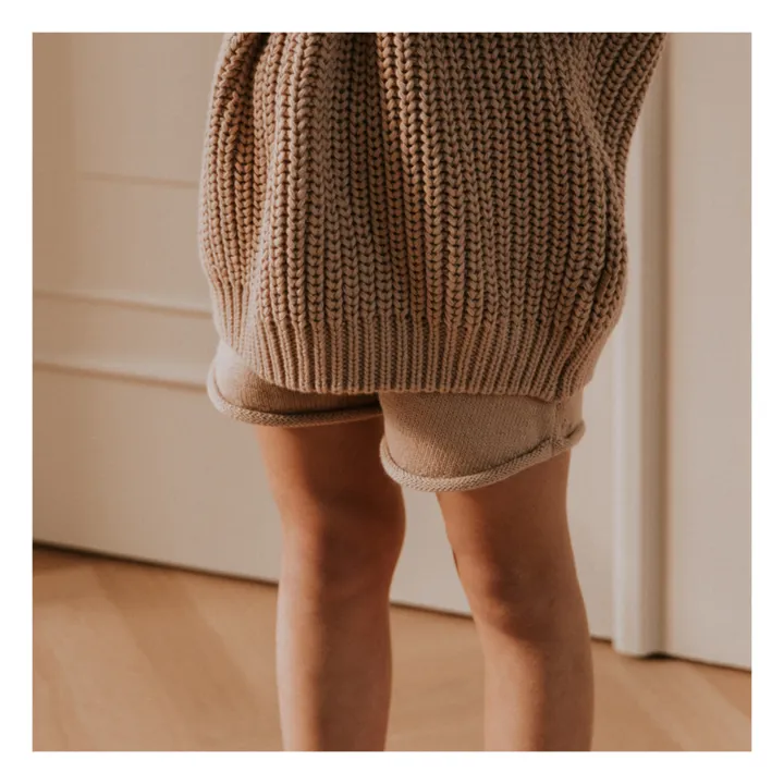 Yuki Short Single Coton Bio | Beige