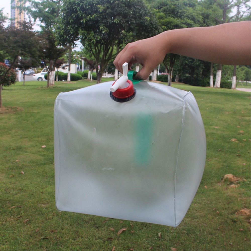 (20L) Tragbarer Outdoor Wasserbeutel Wassertank Notfall Faltkanister für Festival / Camping / Wandern