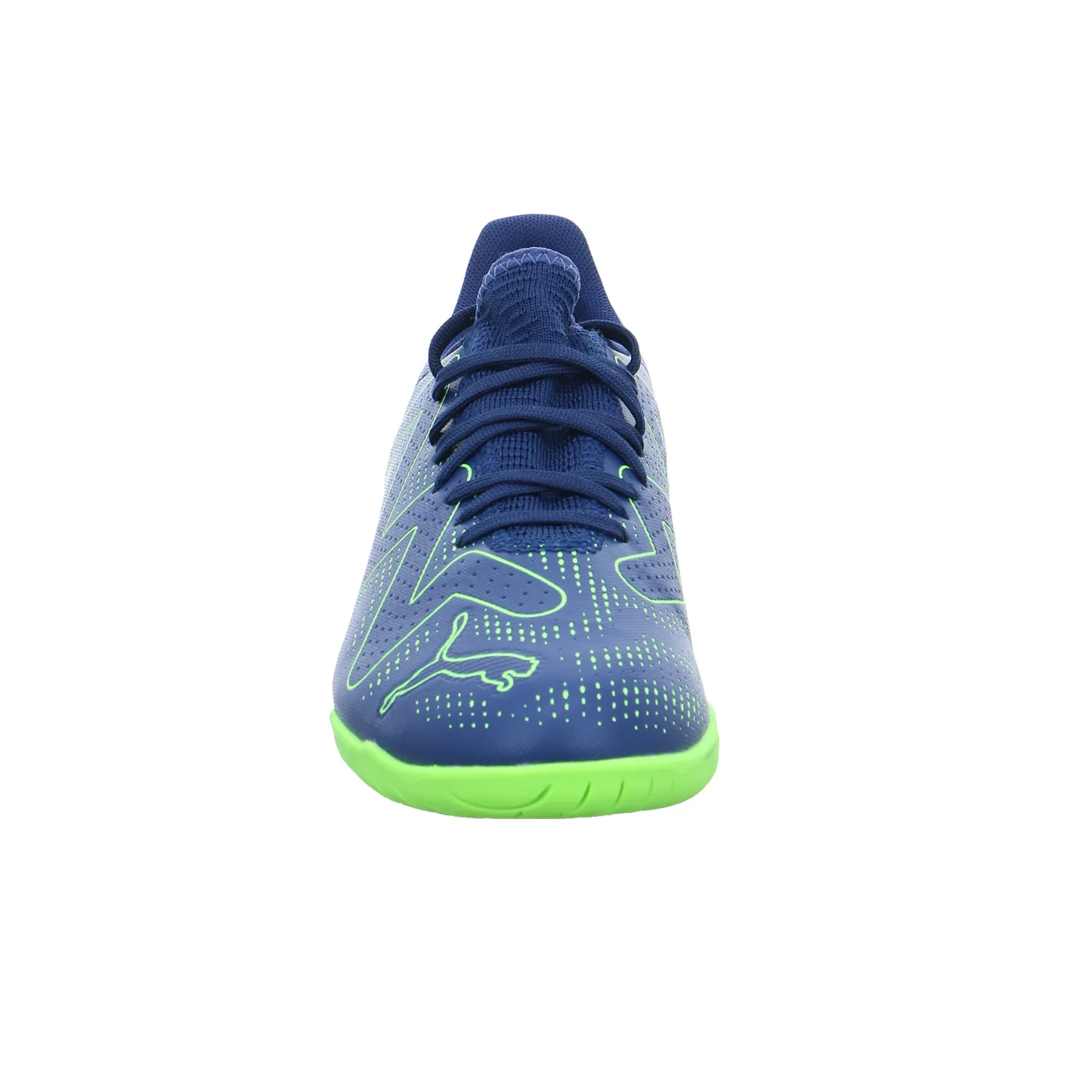 PUMA Indoor Freizeitschuh Blau Lederimitat