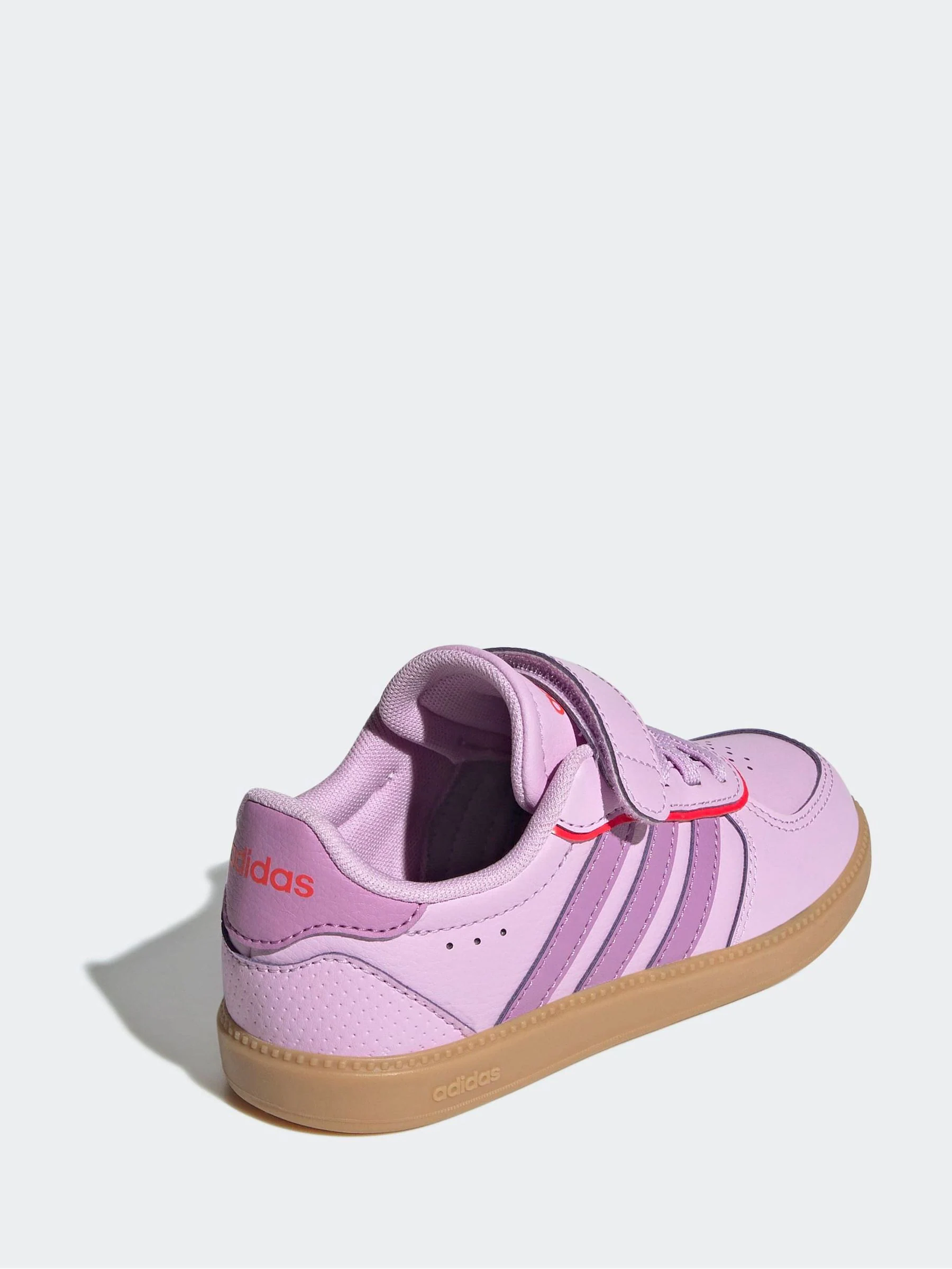 Lila - adidas Breaknet Sleek Elastic Lace Kids Trainers
