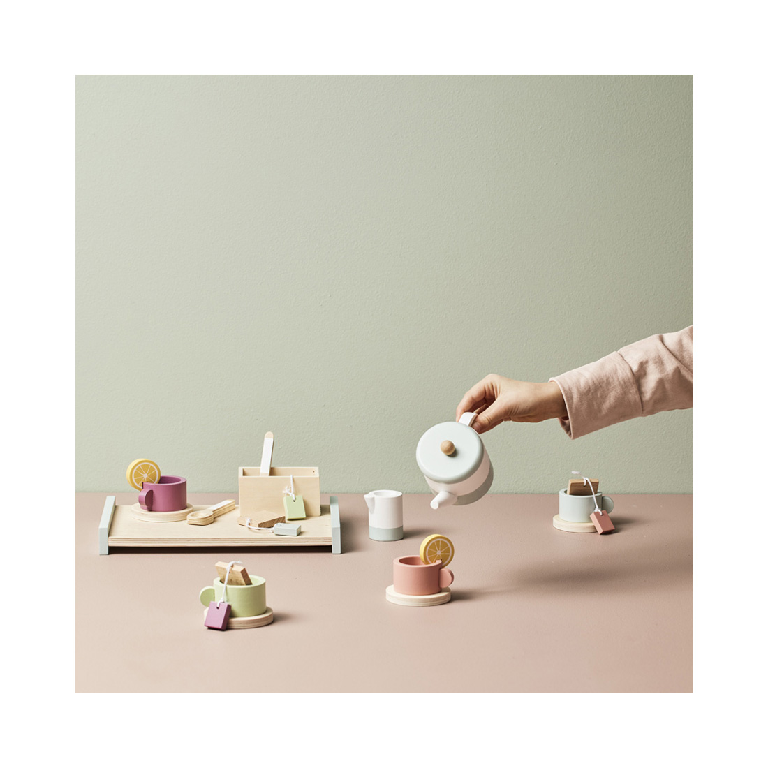 Kids Concept Tee-Set aus Holz