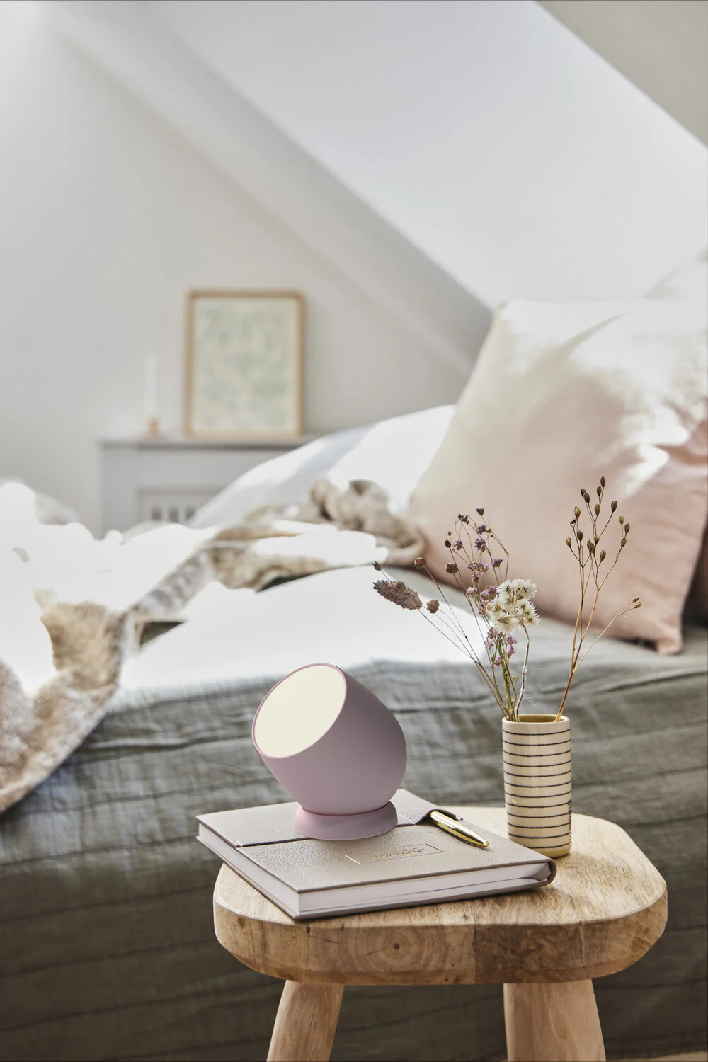 Kreafunk  Beam lampe - Dusty Rose