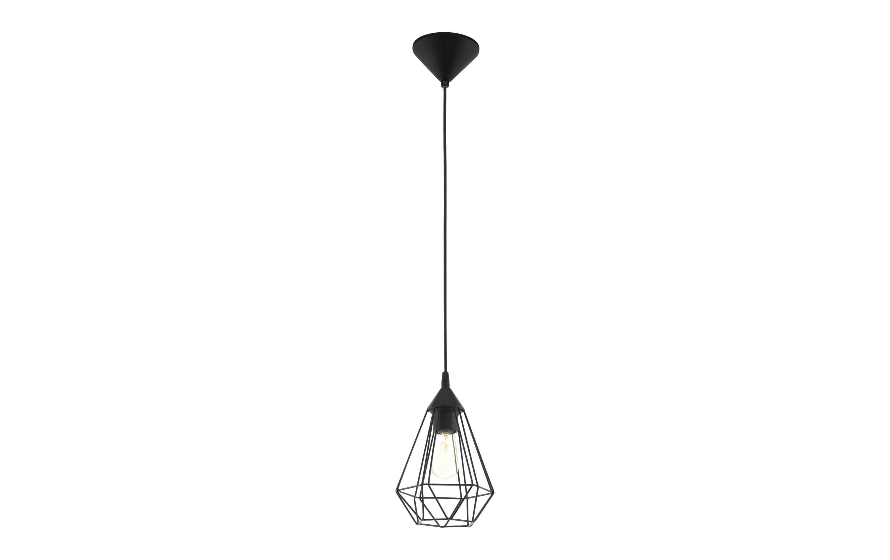 Pendelleuchte TARBES 1x E27, 17.5 cm SchwarzPendelleuchte, Schwarz