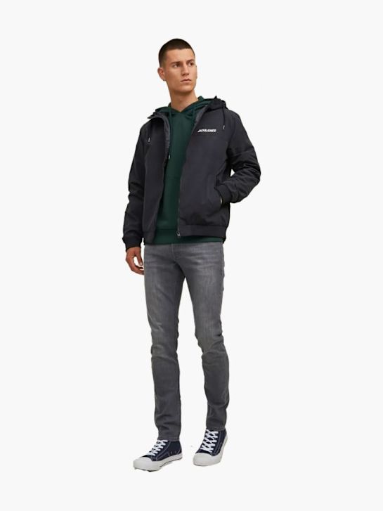 JACK & JONES Übergangsjacke Schwarz