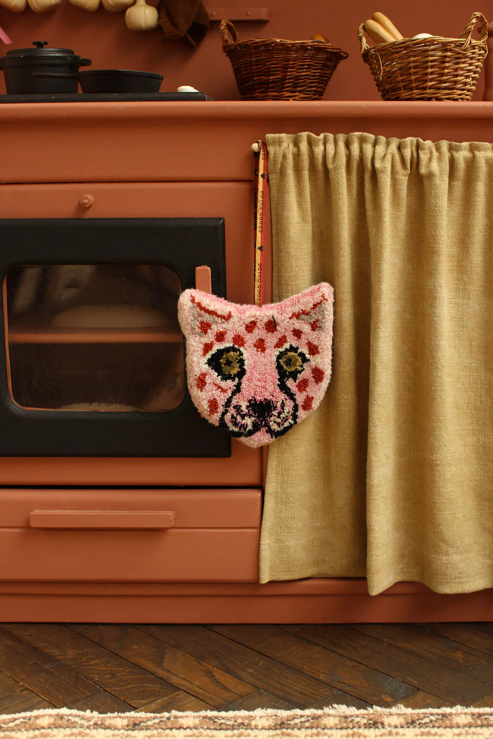 Doing Goods  Pinky Leopard ophæng - Pink