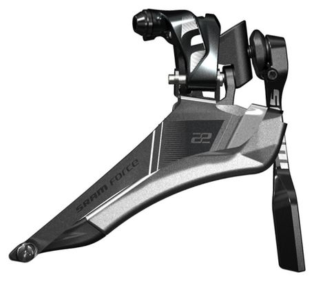 Dérailleur Avant SRAM Force 22 à Braser Yaw 2x11V   guide chaine