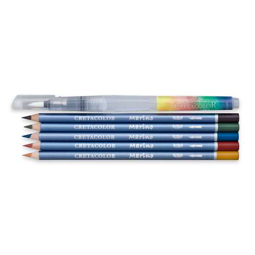 CRETACOLOR® Marino Zeichenset, wasservermalbar