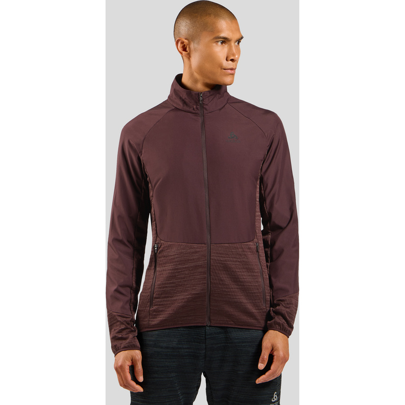 Odlo Herren Run Easy Warm Hybrid Jacke