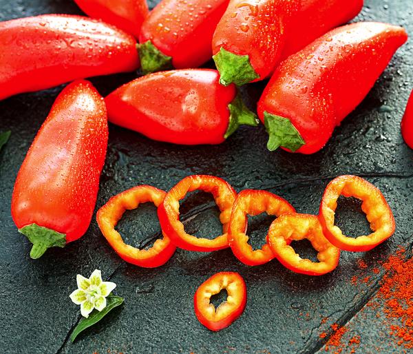 Snackpaprika, rot