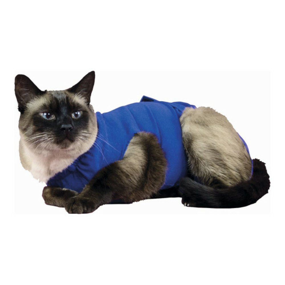 T-shirt de récupération pour animaux de compagnie bleu (53-61 cm)