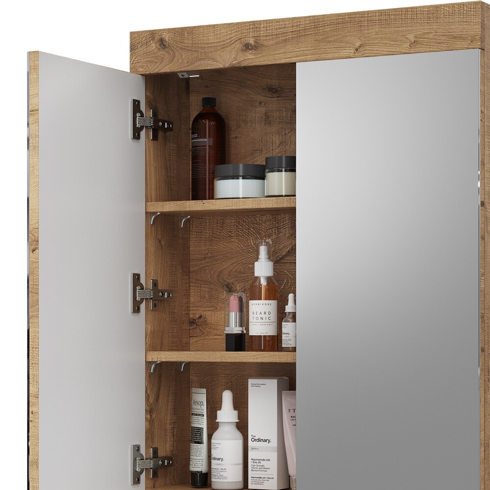 Vicco Spiegelschrank Badspiegel Wandspiegel Luna Spiegel Badezimmer Badschrank