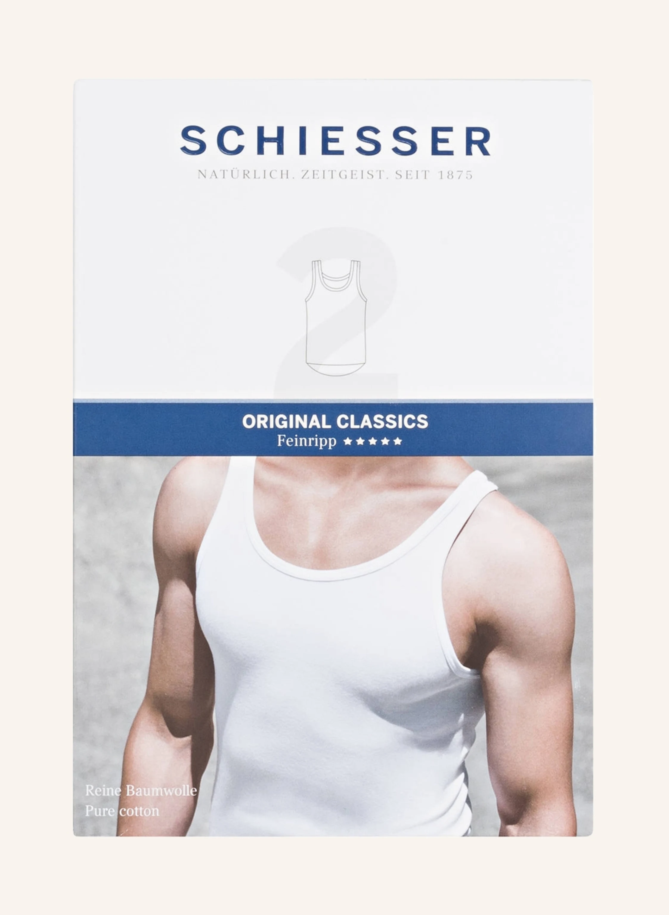 SCHIESSER 2er-Pack Unterhemden ORIGINAL CLASSICS