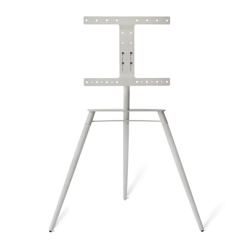Bülow Stand BS19 White – exclusieve TV-vloerstandaard met drie poten Lacquered Oak