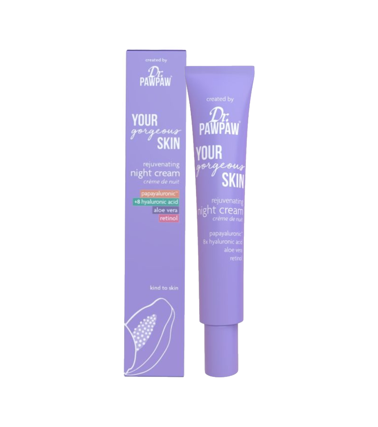 Dr. Paw Paw - *Your Gorgeous Skin* - Creme facial noturno rejuvenescedor