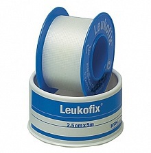 Leukoplast Hechtpleister leukofix 5mx2,5cm 1 rollen